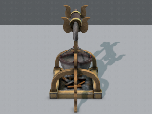 charcoal pot v01 3D Model