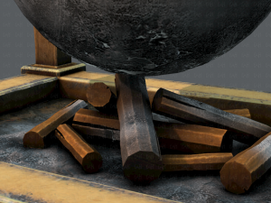 charcoal pot v01 3D Model