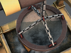 charcoal pot v01 3D Model