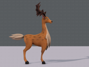 deer v02 3D Model