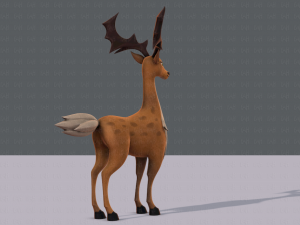 deer v02 3D Model