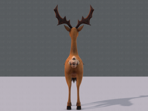 deer v02 3D Model