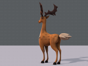 deer v02 3D Model