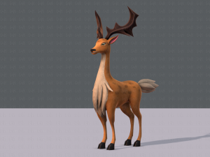 deer v02 3D Model