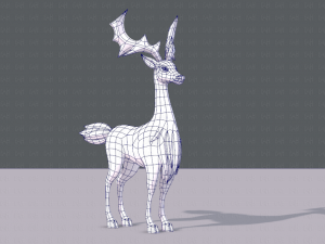 deer v02 3D Model