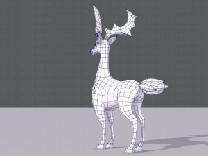 deer v02 3D Model