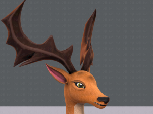 deer v02 3D Model