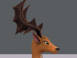 deer v02 3D Model