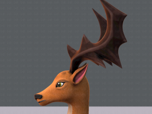 deer v02 3D Model