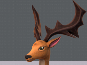 deer v02 3D Model