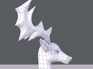 deer v02 3D Model