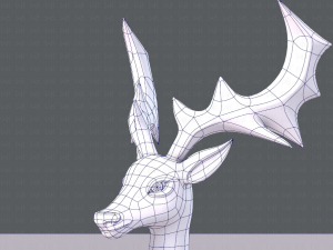 deer v02 3D Model