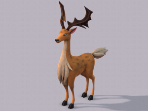 deer v02 3D Model