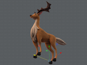 deer v02 3D Model