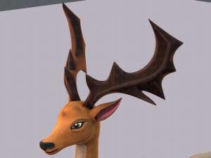 deer v02 3D Model