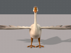 duck v01 3D 模型
