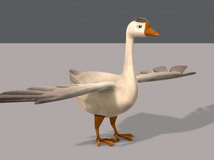 duck v01 3D 模型