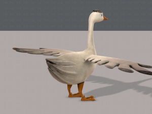 duck v01 3D 模型
