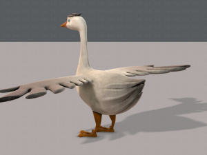 duck v01 3D 模型