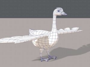 duck v01 3D 模型