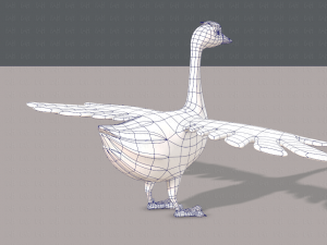 duck v01 3D 模型