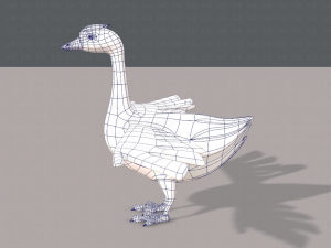 duck v01 3D 模型
