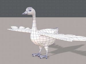 duck v01 3D 模型