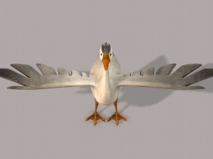 duck v01 3D 模型