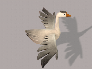 duck v01 3D 模型