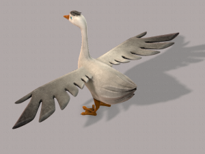 duck v01 3D 模型
