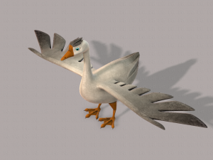 duck v01 3D 模型