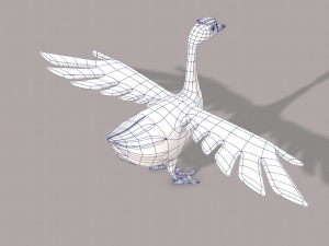 duck v01 3D 模型