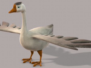 duck v01 3D 模型