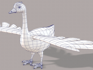 duck v01 3D 模型