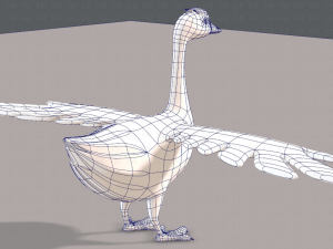 duck v01 3D 模型