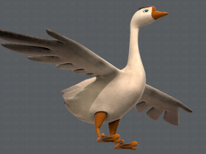 duck v01 3D 模型