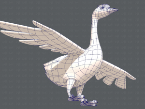 duck v01 3D 模型