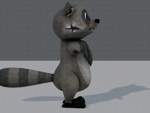 raccoon v01 3D Model