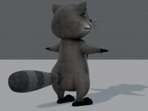 raccoon v01 3D Model
