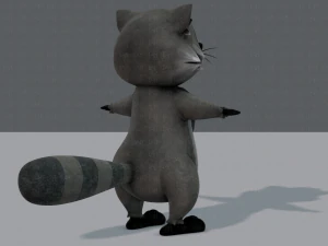 raccoon v01 3D Model
