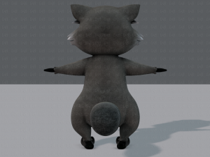 raccoon v01 3D Model