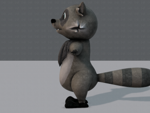 raccoon v01 3D Model