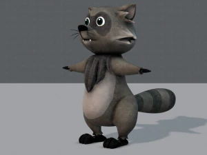 raccoon v01 3D Model