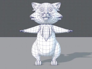 raccoon v01 3D Model