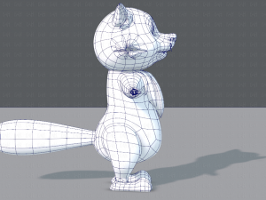 raccoon v01 3D Model