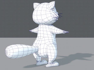 raccoon v01 3D Model