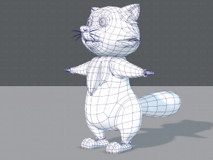 raccoon v01 3D Model