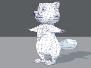 raccoon v01 3D Model