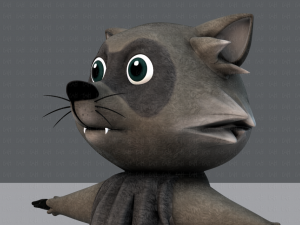 raccoon v01 3D Model