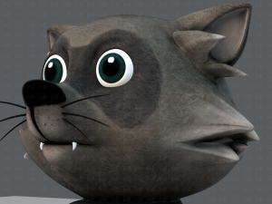 raccoon v01 3D Model